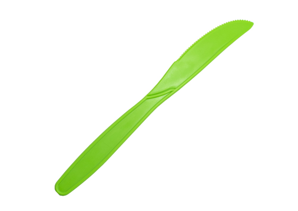 Нож 18 см зелёный, кукурузный крахмал