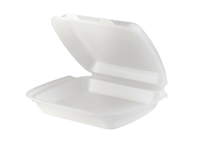 Ланчбокс односекционный 247х208х63 мм белый, ВПС