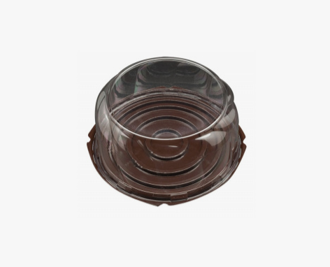 Крышка для торта 2300 мл d 204 мм h 112 мм, ПЭТ (дно 240201)