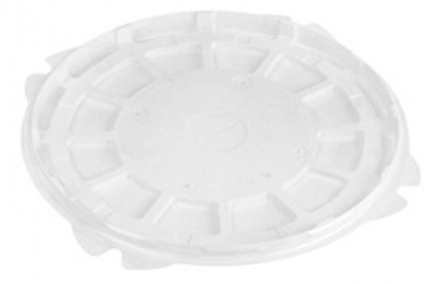 Дно для торта d 261 мм (внутренний) белое, ПС (крышка 240324)