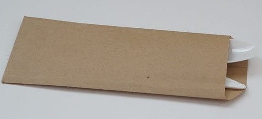 Конверт для приборов бумажный 220х80 мм, крафт