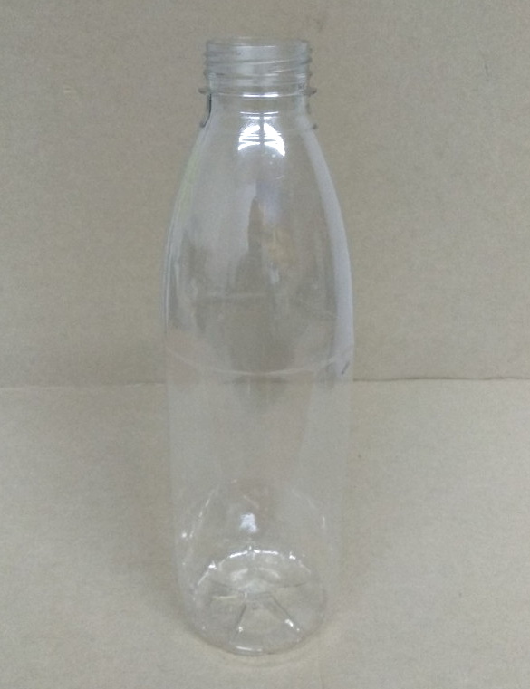 Бутылка ПЭТ 1 литр d 38 мм (крышка в комплекте)