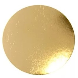 Подложка золотая d 100 мм