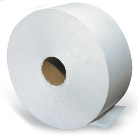 Туалетная бумага профессиональная (система Т2) 2 слоя белая 170 м на втулке