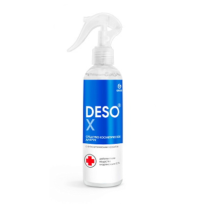 ГРАСС DESO Х 250 мл средство косметическое для рук с антисептическим эффектом, с дозатором