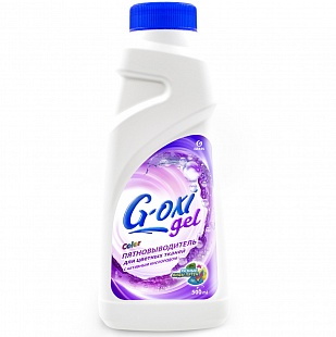 ГРАСС G-OXI GEL 500 мл "Колор" пятновыводитель для цветных тканей с активным кислородом