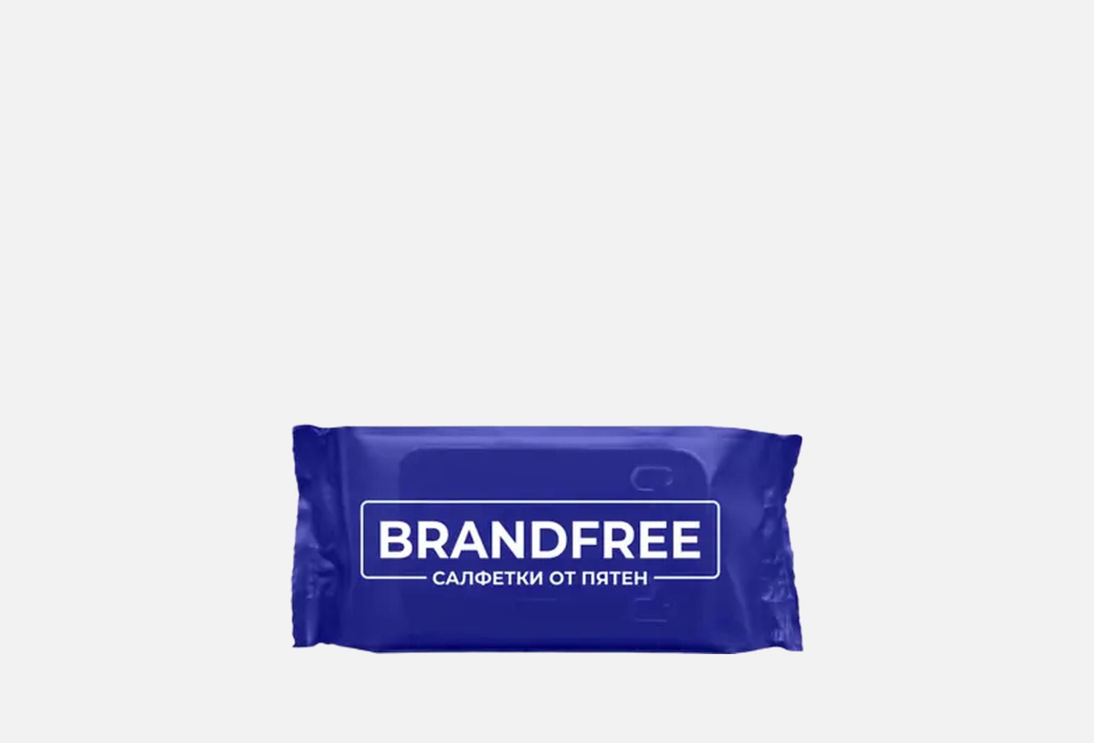 BRANDFREE набор влажных салфеток от пятен, 4 пачки по 8 штук